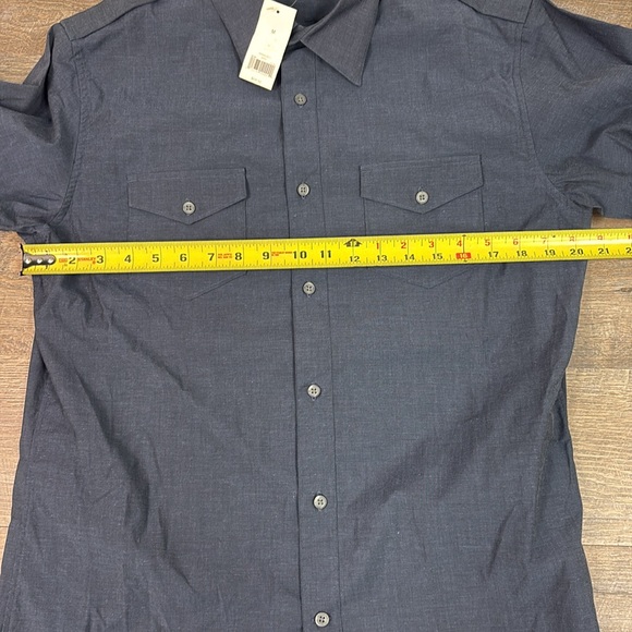 NWT Banana Republic Men’s Long Sleeve Button Down Shirt Size Medium - Picture 7 of 9